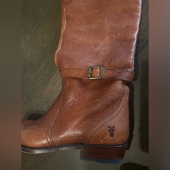 Frye riding boots- Cognac Tall Vintage - Picture 4 of 6
